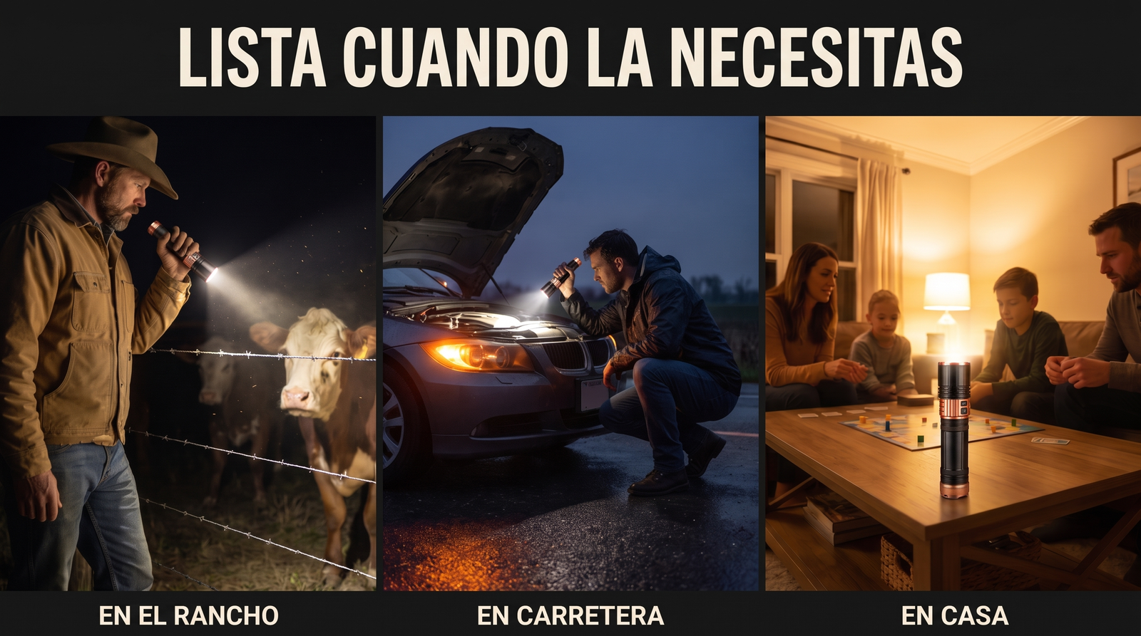 Linterna Laser Pro Max Professional | 28.800 mAh de Batería, Largo Alcance y Power Bank