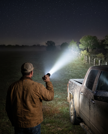 Laser Pro Max Professional | 28,800 mAh Battery, Long-Range Flashlight & Power Bank