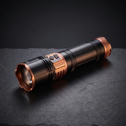 Linterna Laser Pro Max Professional | 28.800 mAh de Batería, Largo Alcance y Power Bank